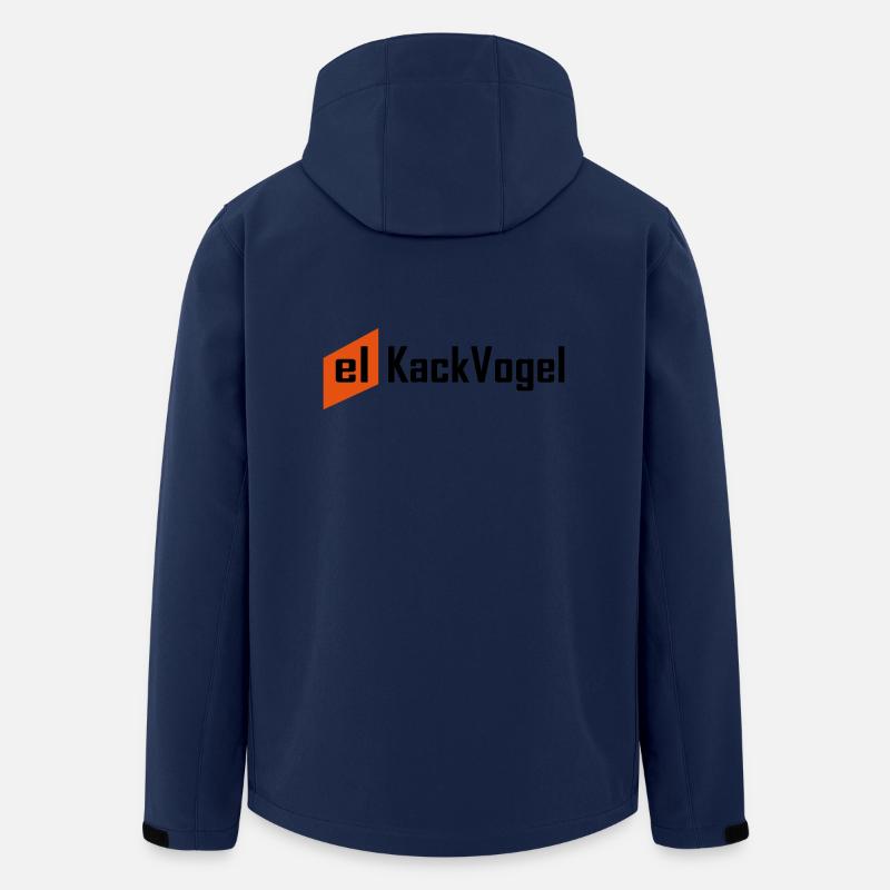 el kackvogel - Recycelte Männer Softshell-Jacke von Stanley/Stella - Navy