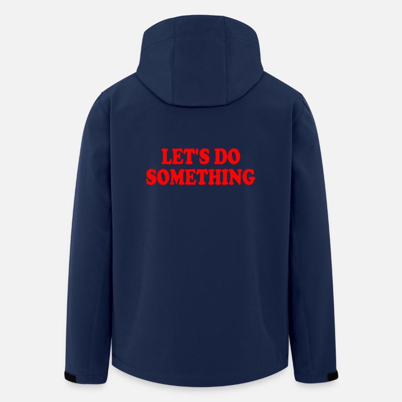 lets do something - Recycelte Männer Softshell-Jacke von Stanley/Stella - Navy