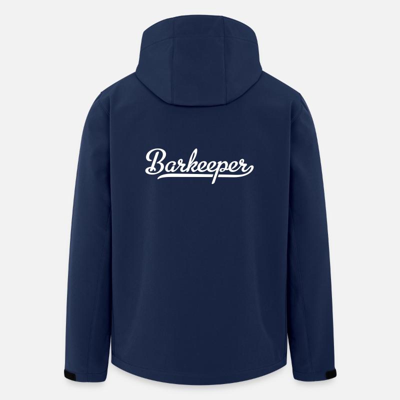 bartender - Men’s Recycled Softshell Jacket by Stanley/Stella - navy