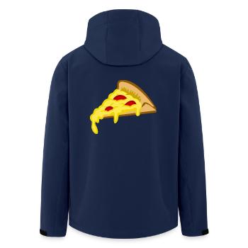 manger de la nourriture pizza pizzeria restaurant62 - Veste softshell homme en polyester recyclé Stanley/Stella - marine - Dos - AI Model Male 185 light (185cm)