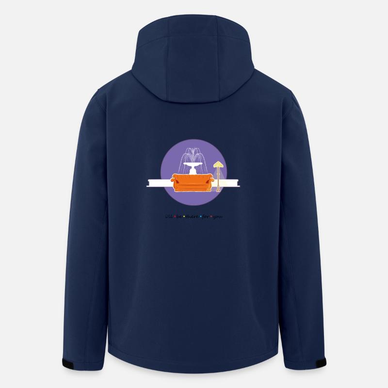 Freunde - Recycelte Männer Softshell-Jacke von Stanley/Stella - Navy
