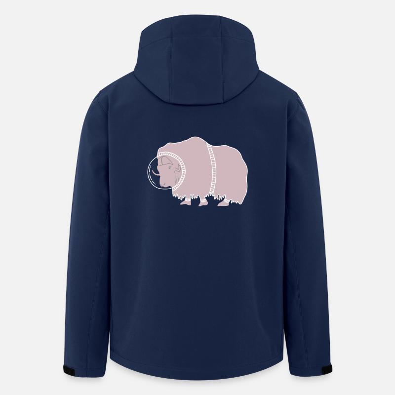 SPACE BULL - Recycelte Männer Softshell-Jacke von Stanley/Stella - Navy