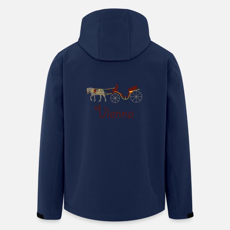 Sweet Vienna logo gift idea - Men’s Recycled Softshell Jacket by Stanley/Stella - navy