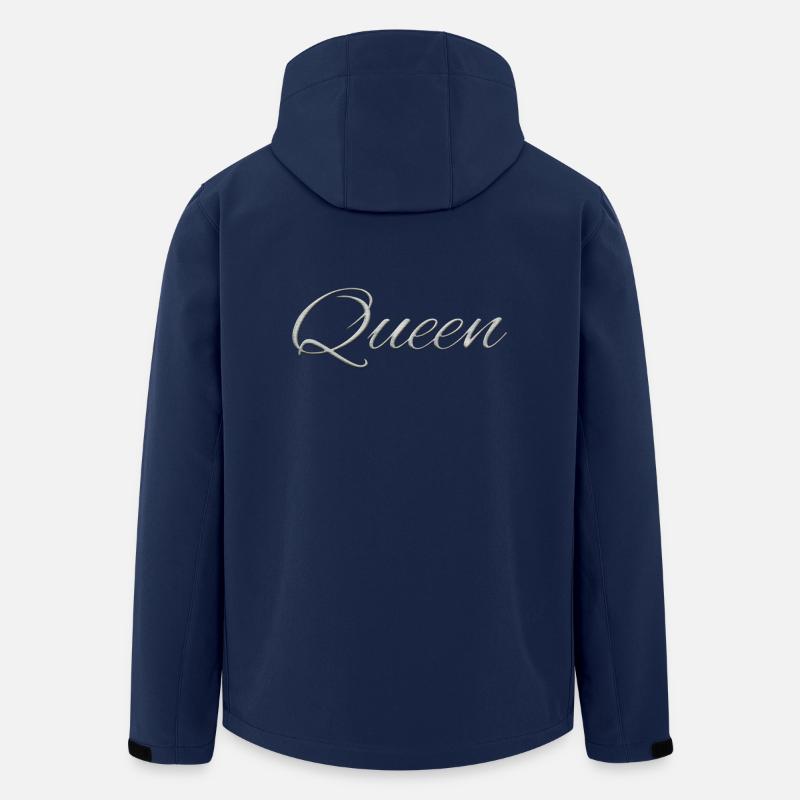 Queen & king - Recycelte Männer Softshell-Jacke von Stanley/Stella - Navy