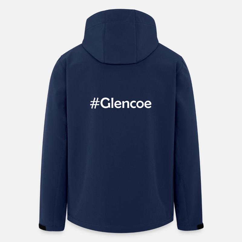 #Glencoe - Veste softshell homme en polyester recyclé Stanley/Stella - marine