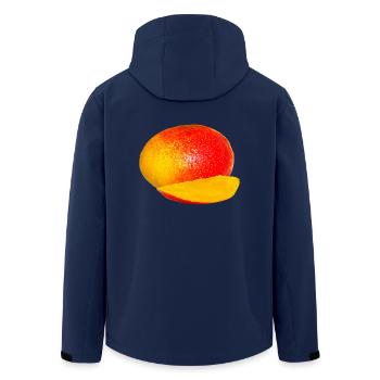 veggie Veggie mangue fruits18 - Veste softshell homme en polyester recyclé Stanley/Stella - marine - Dos - AI Model Male 185 light (185cm)