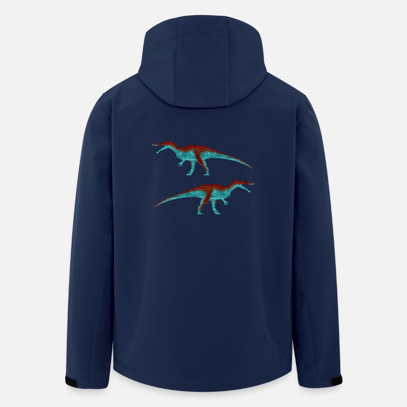 Baryonyx (Classic) - Men’s Recycled Softshell Jacket by Stanley/Stella - navy