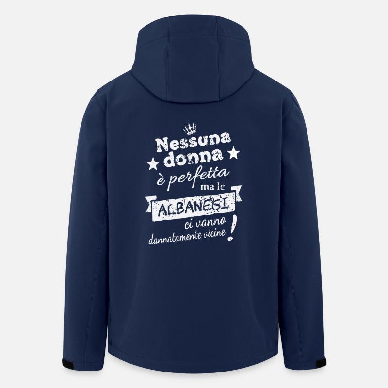 DonnaAlbanesi - Recycelte Männer Softshell-Jacke von Stanley/Stella - Navy