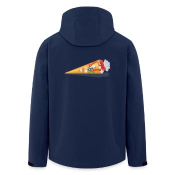 Cartable pour l'inscription à l'école - Veste softshell homme en polyester recyclé Stanley/Stella - marine - Dos - AI Model Male 185 light (185cm)