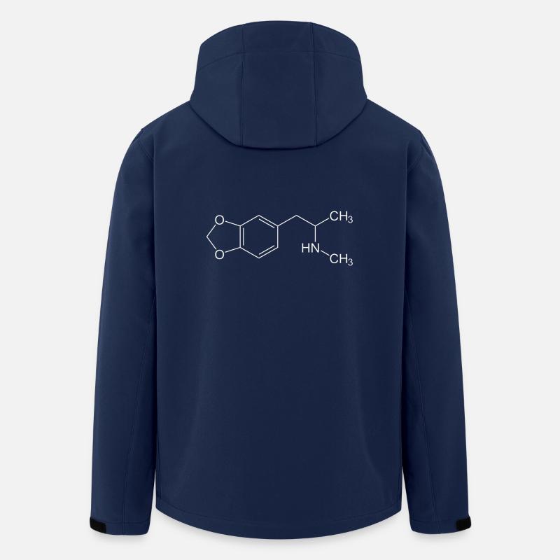 MDMA Ecstasy - Recycelte Männer Softshell-Jacke von Stanley/Stella - Navy