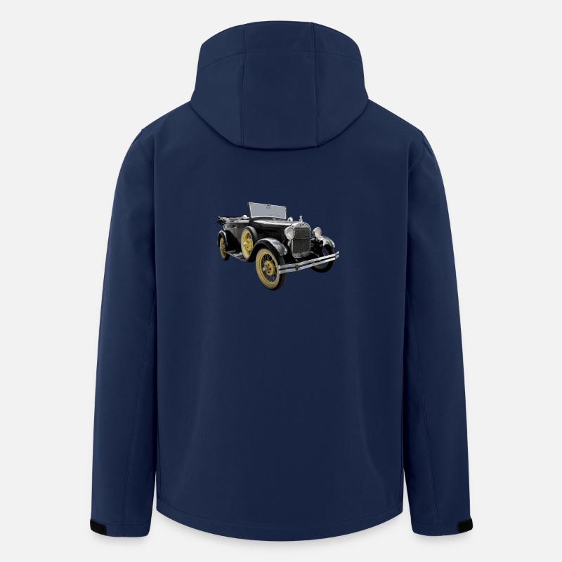 Oldtimer - Veste softshell homme en polyester recyclé Stanley/Stella - marine