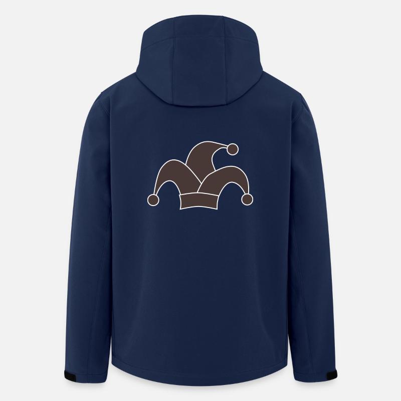 clown - Recycelte Männer Softshell-Jacke von Stanley/Stella - Navy