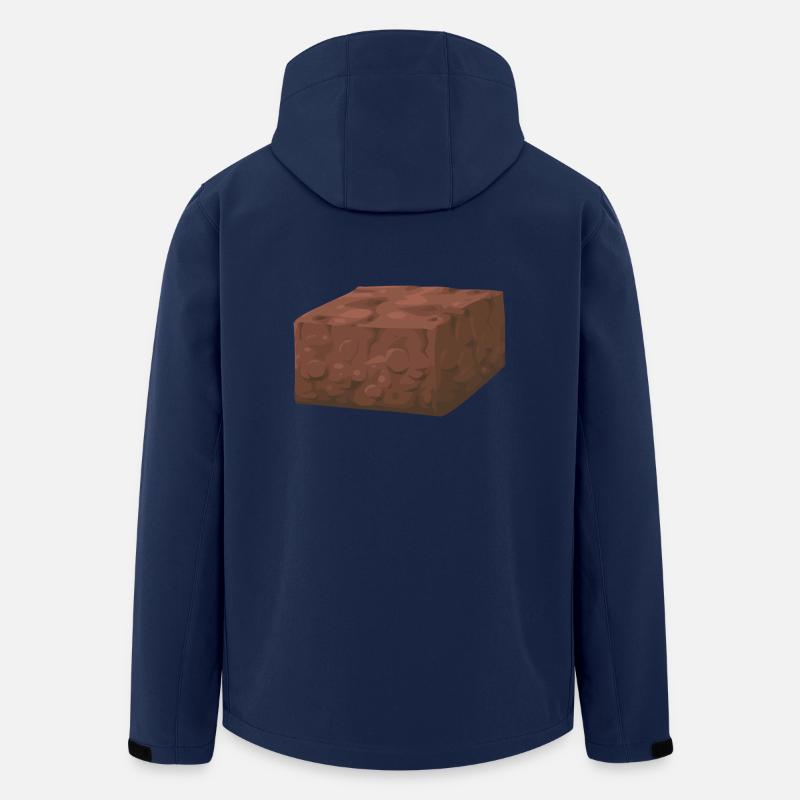 Brownie - Recycelte Männer Softshell-Jacke von Stanley/Stella - Navy