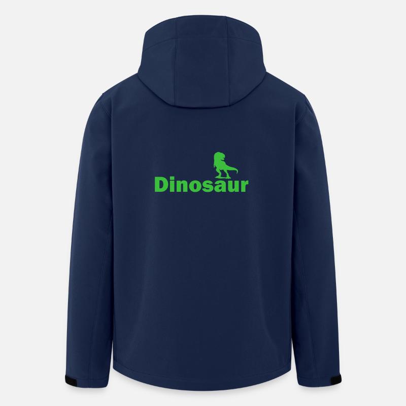 Dinosaure dinos dinosaure - Veste softshell homme en polyester recyclé Stanley/Stella - marine