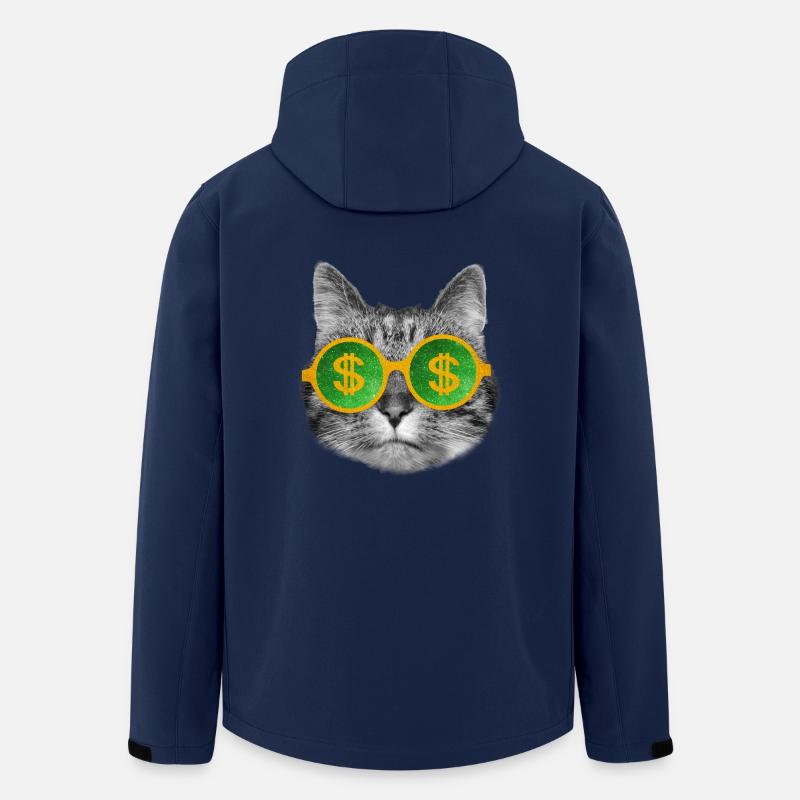 Komisch - Recycelte Männer Softshell-Jacke von Stanley/Stella - Navy