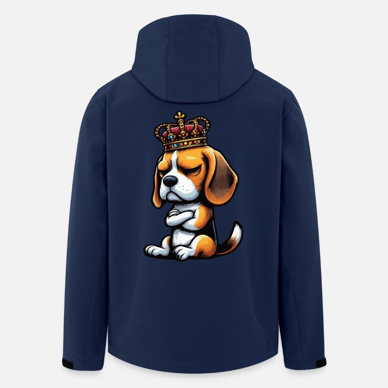 Beagle Beaglebesitzer Beaglehalter beaglehund - Recycelte Männer Softshell-Jacke von Stanley/Stella - Navy