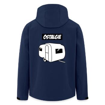 Ostalgie QEK junior - Veste softshell homme en polyester recyclé Stanley/Stella - marine - Dos - AI Model Male 185 light (185cm)