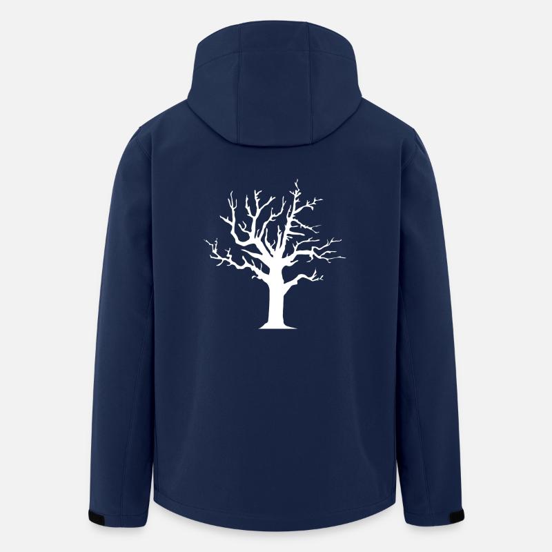 old tree - Men’s Recycled Softshell Jacket by Stanley/Stella - navy