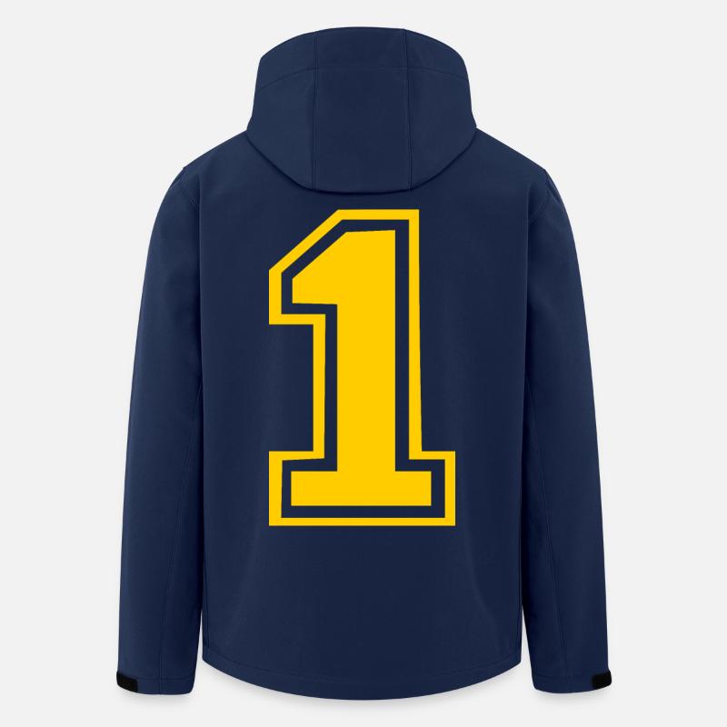 1 - Recycelte Männer Softshell-Jacke von Stanley/Stella - Navy