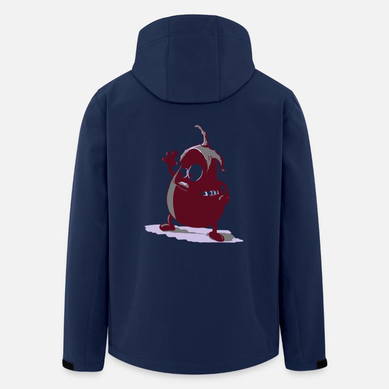 Matschkopf - Recycelte Männer Softshell-Jacke von Stanley/Stella - Navy