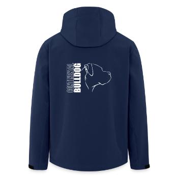 CONTINENTAL BULLDOG Profil Chiens Chien Wilsigns - Veste softshell homme en polyester recyclé Stanley/Stella - marine - Dos - AI Model Male 185 light (185cm)