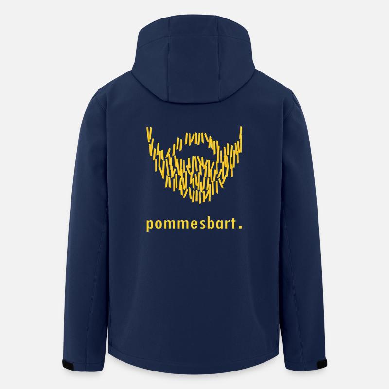 pommesbart. - Recycelte Männer Softshell-Jacke von Stanley/Stella - Navy