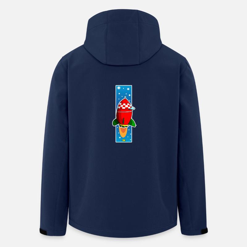 Fusée copy2 - Veste softshell homme en polyester recyclé Stanley/Stella - marine