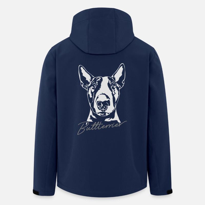 BULLTERRIER - Recycelte Männer Softshell-Jacke von Stanley/Stella - Navy