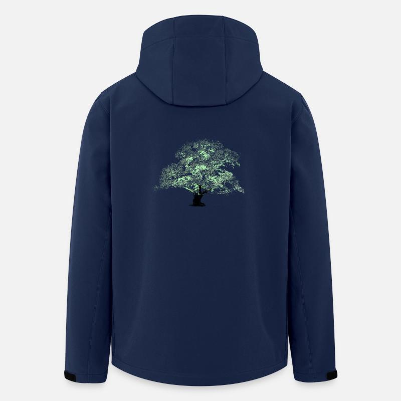 Oaktree - Recycelte Männer Softshell-Jacke von Stanley/Stella - Navy