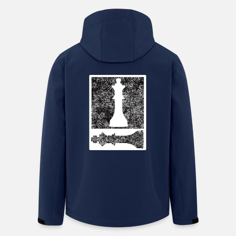 Checkmate Queen King - Veste softshell homme en polyester recyclé Stanley/Stella - marine