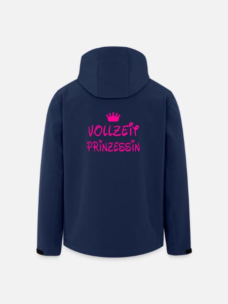 Vollzeit Prinzessin - Recycelte Männer Softshell-Jacke von Stanley/Stella - Navy