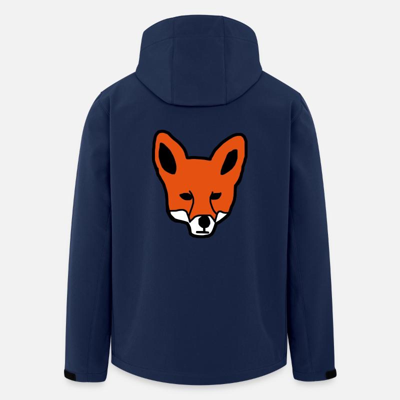 Fox gift gift idea - Men’s Recycled Softshell Jacket by Stanley/Stella - navy