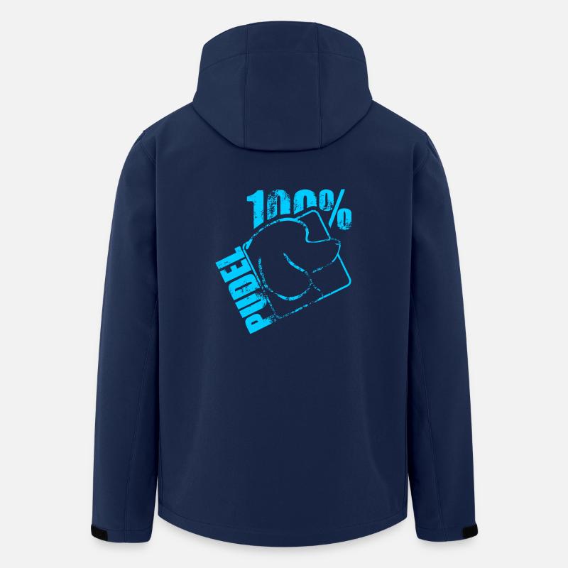PUDEL 100 - Recycelte Männer Softshell-Jacke von Stanley/Stella - Navy