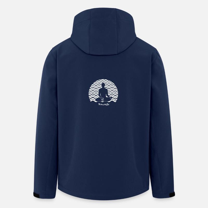 Guru A-Loch - Recycelte Männer Softshell-Jacke von Stanley/Stella - Navy
