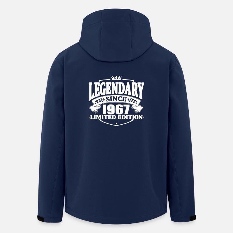 Légendaire depuis 1967 - Veste softshell homme en polyester recyclé Stanley/Stella - marine