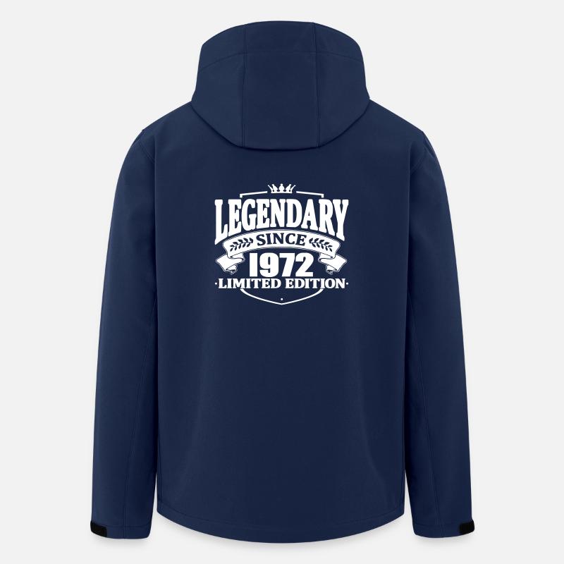 Legendär seit 1972 - Recycelte Männer Softshell-Jacke von Stanley/Stella - Navy