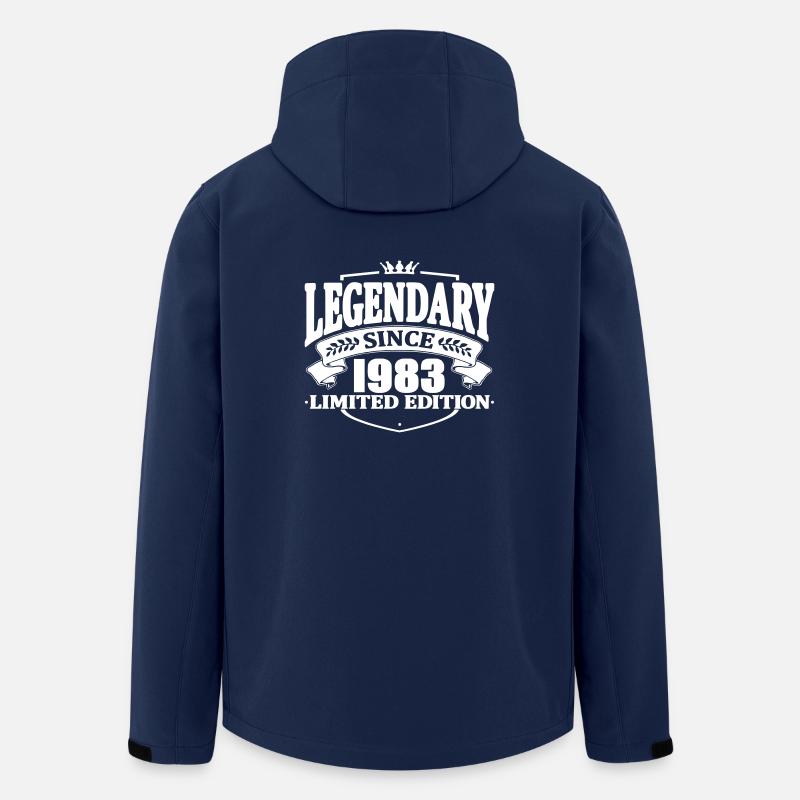 Legendary since 1983 - Men’s Recycled Softshell Jacket by Stanley/Stella - navy
