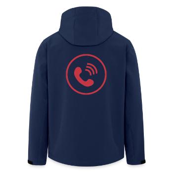 téléphone téléphone mobile retro16 radio téléphone mobile - Veste softshell homme en polyester recyclé Stanley/Stella - marine - Dos - AI Model Male 185 light (185cm)