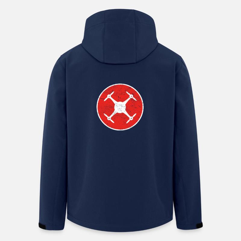Gift drone drone - Men’s Recycled Softshell Jacket by Stanley/Stella - navy