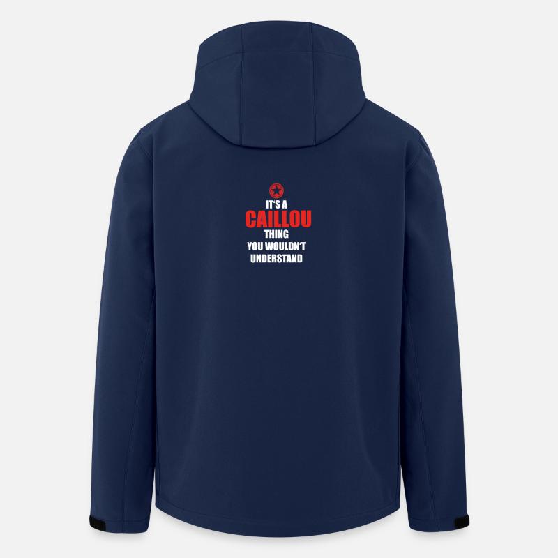 Geschenk it s a thing birthday understand CAILLOU - Recycelte Männer Softshell-Jacke von Stanley/Stella - Navy