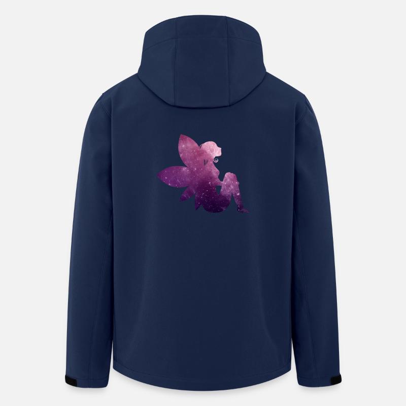 Fee - Recycelte Männer Softshell-Jacke von Stanley/Stella - Navy