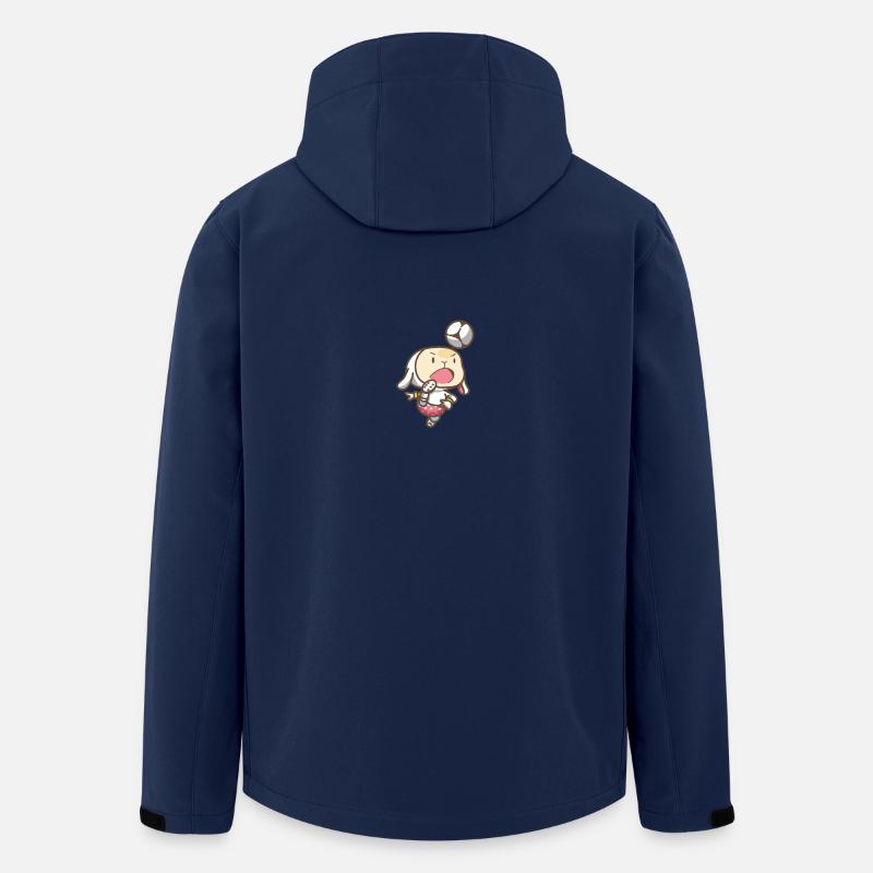 Traumberuf Fußballer - Recycelte Männer Softshell-Jacke von Stanley/Stella - Navy