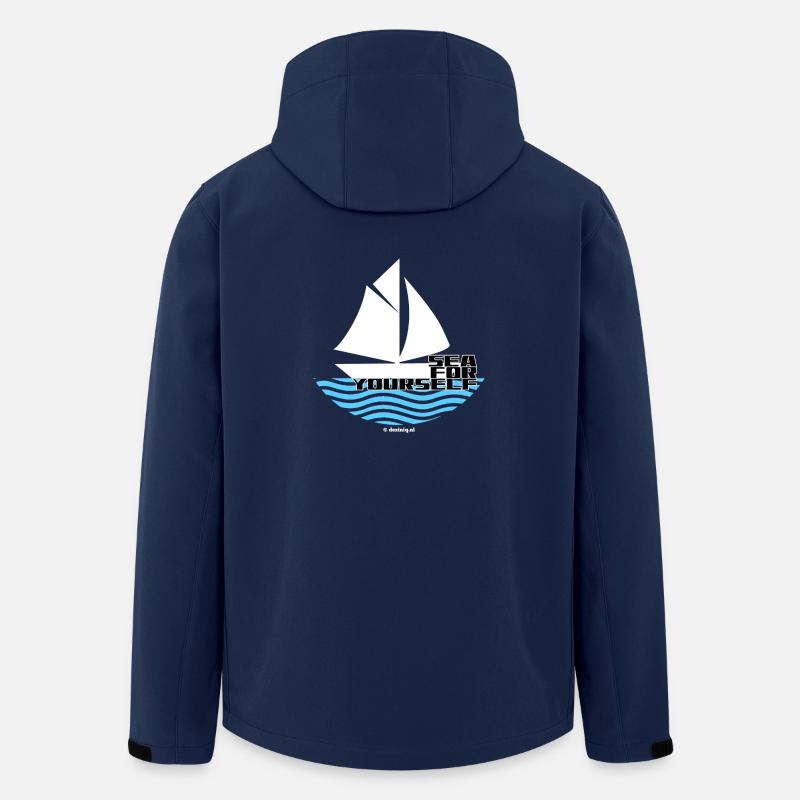 Sea For Yourself - Veste softshell homme en polyester recyclé Stanley/Stella - marine
