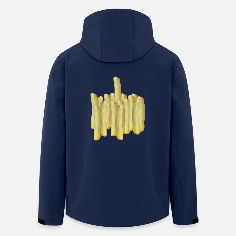 Frites One - Veste softshell homme en polyester recyclé Stanley/Stella - marine