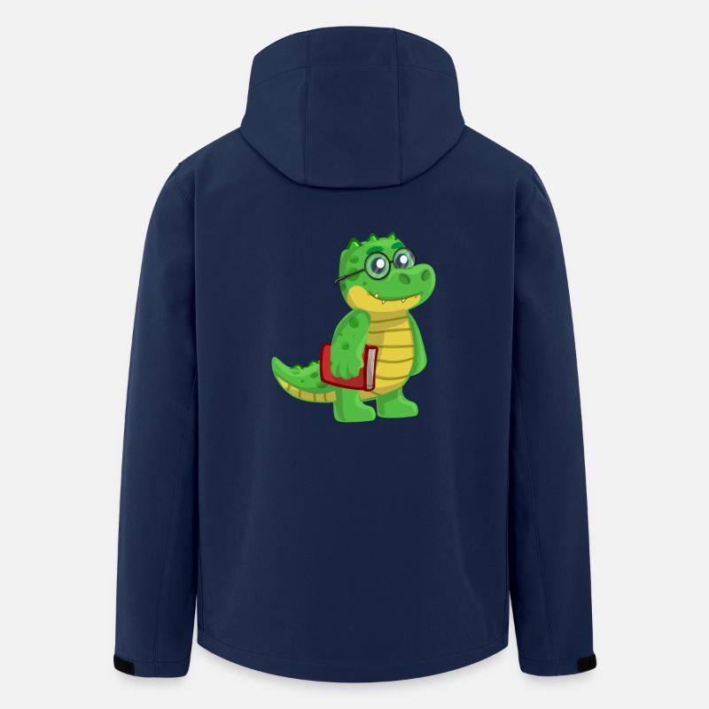 Lire Alligator Schnappi - Veste softshell homme en polyester recyclé Stanley/Stella - marine