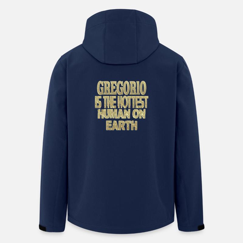 Gregorio - Veste softshell homme en polyester recyclé Stanley/Stella - marine