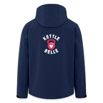 KETTLE BELLE Amour Training Sport Studio - Veste softshell homme en polyester recyclé Stanley/Stella - marine - Dos - AI Model Male 185 light (185cm)