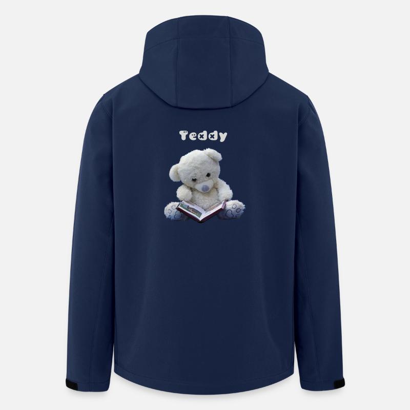 Teddy - Recycelte Männer Softshell-Jacke von Stanley/Stella - Navy