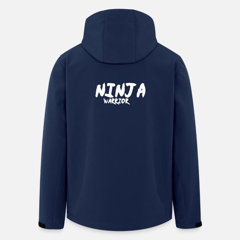 shirt guerrier ninja - Veste softshell homme en polyester recyclé Stanley/Stella - marine