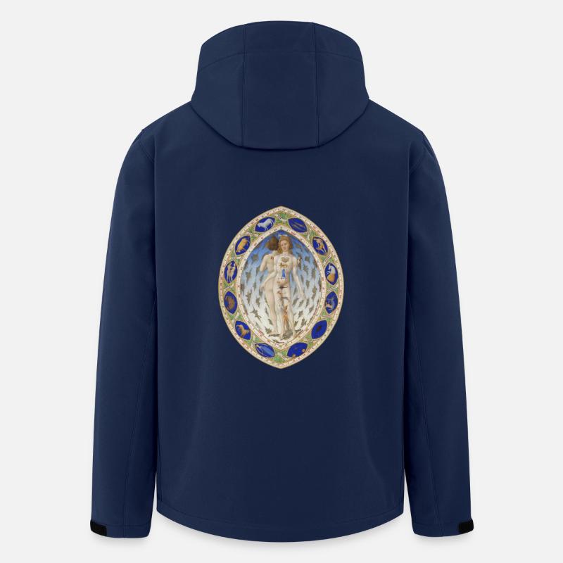 Sternzeichen-Mann - Recycelte Männer Softshell-Jacke von Stanley/Stella - Navy